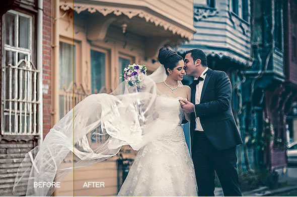 دانلود 17 پریست لایت روم حرفه ای عروسی Premium Wedding Lightroom Presets