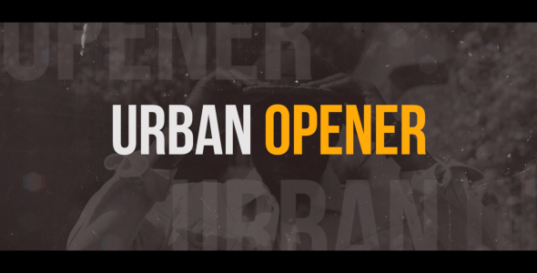 دانلود پروژه آماده پریمیر  تیتراژ  Dynamic Urban Opener