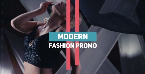 دانلود پروژه آماده پریمیر  تیتراژ  Modern Fashion Promo