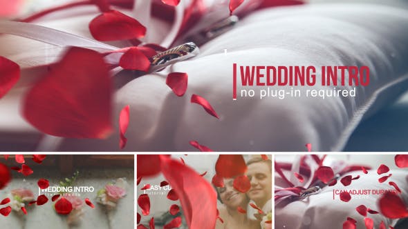 دانلود پروژه آماده افترافکت عروسی تیتراژ Wedding Intro