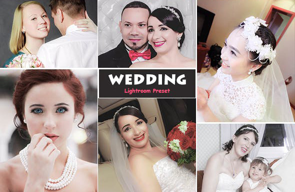 دانلود مجموعه 10 پریست لایت روم عروسی : Wedding Lightroom Preset