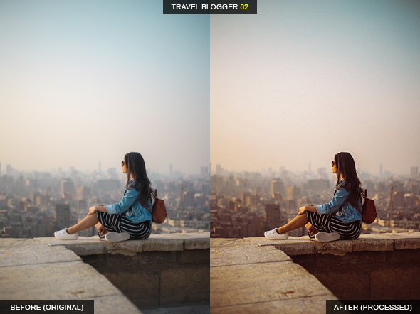 دانلود 12 پریست لایت روم جهانگردی : Travel Blogger Lightroom Presets