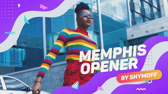 دانلود پروژه آماده افترافکت با موزیک پروژه : تیتراژ فیلم Memphis Liquid Opener