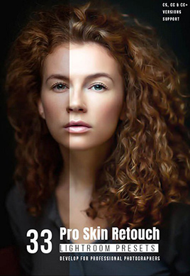 دانلود مجموعه پریست لایت روم : رتوش چهره Pro Skin Retouch Lightroom Presets