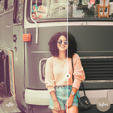 دانلود 20 پریست آماده رنگی لایت روم : Retro Girls Lightroom Presets