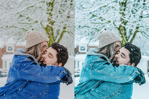 دانلود پریست رنگی لایت روم موبایل : Lightroom Mobile Presets Winter Love