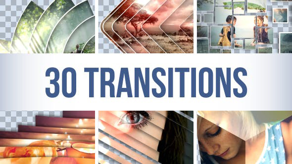 دانلود مجموعه 30 ترنزیشن افترافکت بسیار زیبا : Transitions