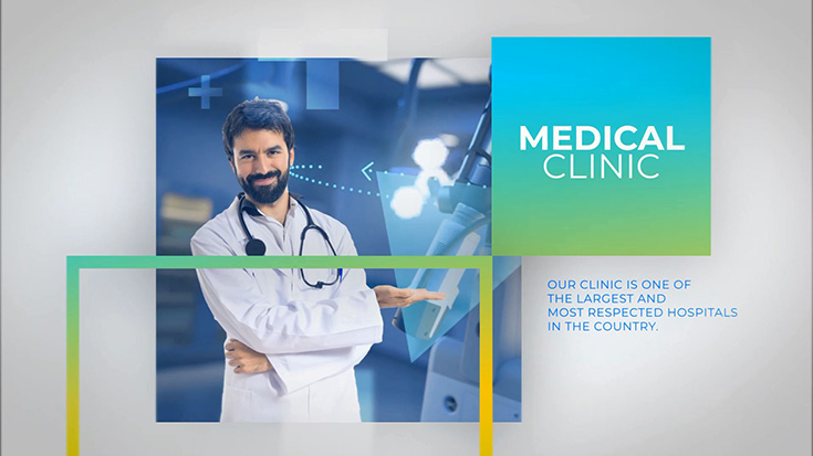 دانلود پروژه افترافکت با موزیک : پزشکی Medicals Medicine Healthcare Slideshow