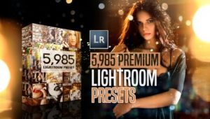 دانلود مجموعه ۶۰۰۰ پریست لایت روم Mega Bundle 5,900+ Premium Lightroom Presets