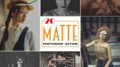 دانلود 20 اکشن فتوشاپ Matte Photoshop Action