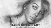 دانلود اکشن زیبا و حرفه ای فتوشاپ Hand Drawn Art
