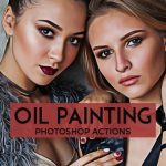 دانلود اکشن زیبای فتوشاپ بنام  :  Oil Paint Pro