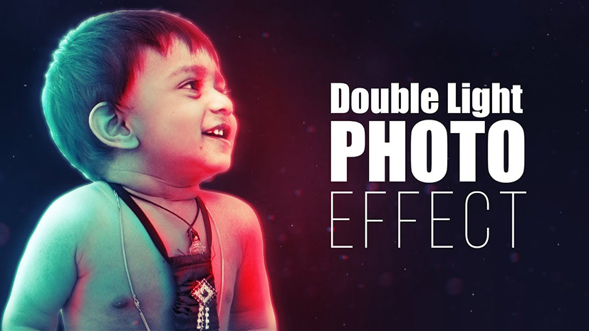 دانلود اکشن فتوشاپ  Double Light Photoshop Action