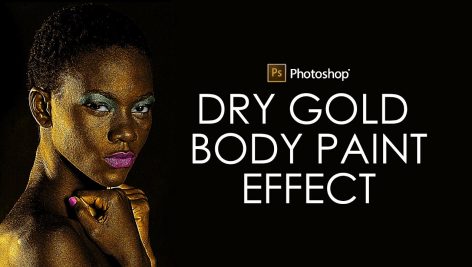 دانلود اکشن فتوشاپ Gold Skin Photoshop Action