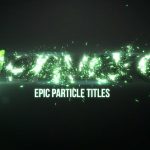 دانلود پروژه آماده افترافکت نمایش لوگو Epic Particle Titles