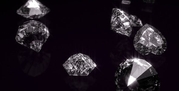 دانلود پروژه آماده افترافکت : وله وتیزر الماس Diamonds Opener