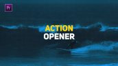 دانلود پروژه آماده پریمیر تیتراژ Action Opener