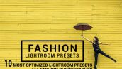 دانلود 10 پریست لایت روم : Graphicriver 10 Fashion Lightroom Presets