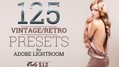 دانلود 125 پریست لایت روم حرفه ای : Lightroom Vintage Retro Presets