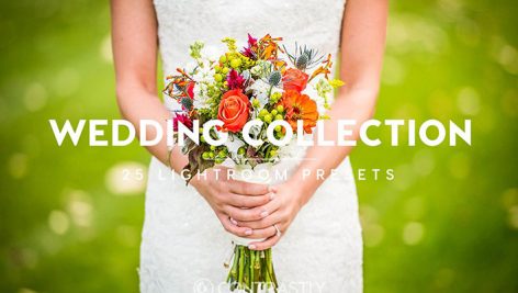 دانلود ۲۵ پریست لایت روم حرفه ای عروسی : Wedding Collection Lightroom Presets