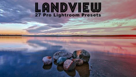 دانلود 27 پریست لایت روم Graphicriver Landview Pro Lightroom Presets