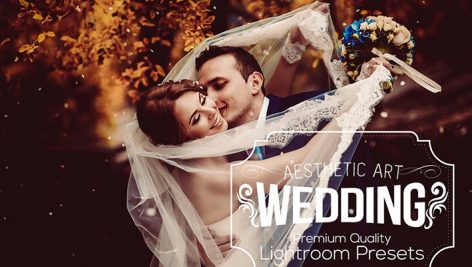 دانلود 31 پریست لایت روم عروسی Aesthetic Wedding Lightroom Presets