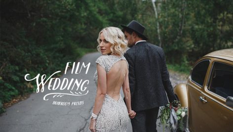 
دانلود ۴۰ پریست لایت روم حرفه ای عروسی : Film Wedding Lightroom Presets