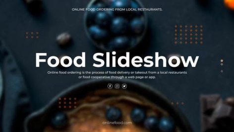 
دانلود پروژه آماده پریمیر : اسلایدشو Food Slideshow