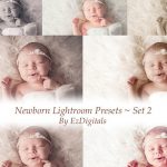 دانلود 10 پریست لایت روم حرفه ای کودک : Newborn Lightroom Presets