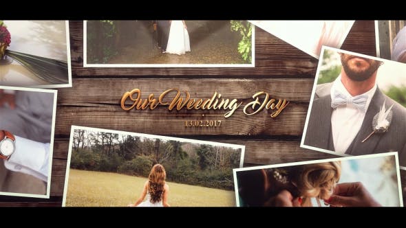 دانلود پروژه آماده افترافکت عروسی : اسلایدشو Wedding Gold Slideshow