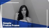 دانلود پروژه آماده پریمیر : اسلایدشو Simple Freeze Frame Premiere Pro Templates