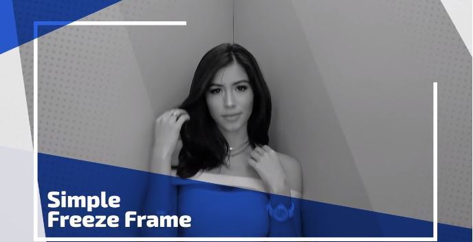 دانلود پروژه آماده پریمیر : اسلایدشو Simple Freeze Frame Premiere Pro Templates