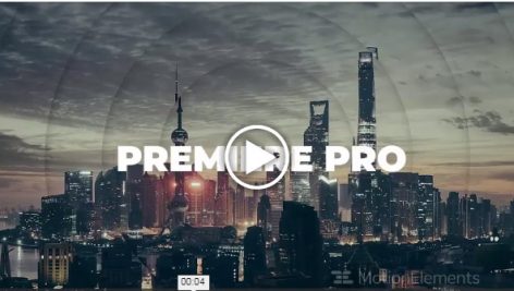 دانلود پروژه آماده پریمیر تیتراژ Parallax Stomp Intro Premiere Pro Templates