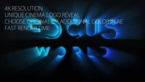 دانلود پروژه آماده افترافکت : نمایش لوگو Cinema Logo Ident