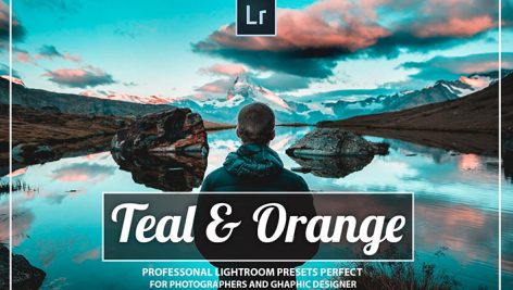 دانلود 30 پریست رنگی لایت روم حرفه ای : Orange and teal Lightroom Presets