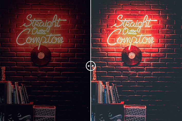 دانلود 15 پریست سینمایی لایت روم و Camera Raw فتوشاپ : Neon Light Lightroom & ACR