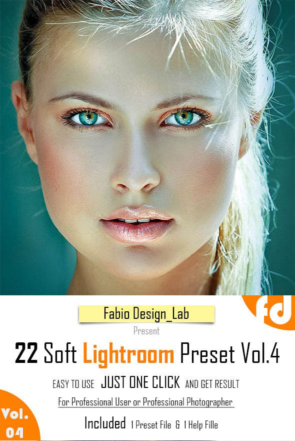 دانلود 22 پریست لایت روم : Graphicriver 22 Soft Lightroom Preset Vol.4