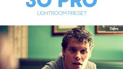 دانلود 30 پریست لایت روم : Graphicriver 30 Pro Lightroom Preset