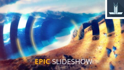 دانلود پروژه آماده افترافکت : اسلایدشو videohive Epic Slideshow