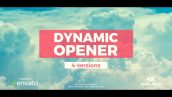 دانلود پروژه آماده افترافکت تیتراژ فیلم videohive Dynamic Opener