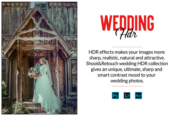 دانلود پریست لایت روم دسکتاپ و Camera Raw فتوشاپ بهمراه اکشن : عروسی Wedding Collection