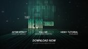 دانلود پروژه آماده افترافکت با موزیک وله The Neon Trailer