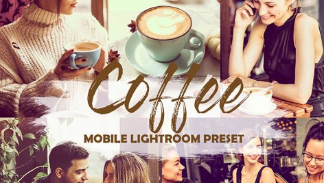 دانلود پریست لایت روم موبایل : Lightroom Preset Mobile Coffee Instagram
