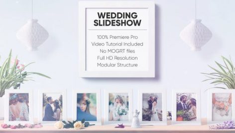 دانلود پروژه آماده پریمیر با آهنگ : اسلایدشو عروسی Wedding Slideshow