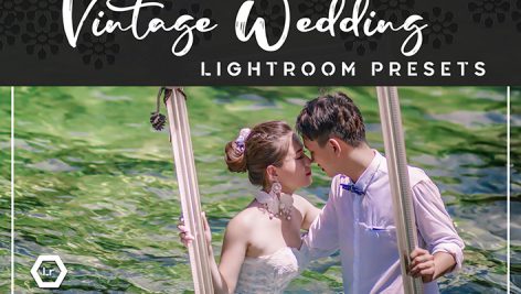 دانلود پریست لایت روم : پریست عروسی Vintage Wedding Lightroom Presets