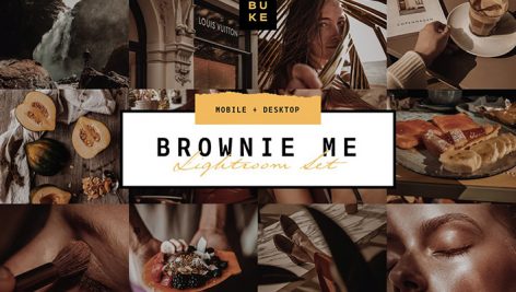 دانلود پریست رنگی لایت روم دسکتاپ و موبایل : Brownie Me Luxury Lightroom Preset