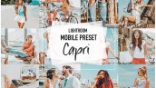 دانلود پریست رنگی لایت روم موبایل : CAPRI 4 Lightroom Mobile presets