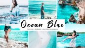 دانلود پریست لایت روم و Camera Raw و اکشن: Ocean Blue Lightroom Presets Pack