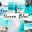 دانلود پریست لایت روم و Camera Raw و اکشن: Ocean Blue Lightroom Presets Pack