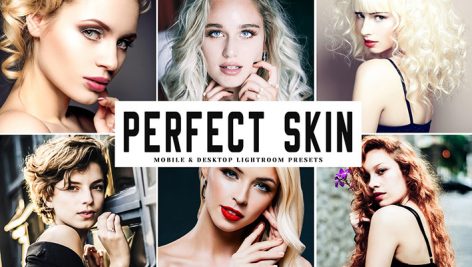 دانلود پریست لایت روم و Camera Raw و اکشن: Perfect Skin Lightroom Presets